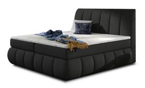 Boxspringbett RAVICO Schwarz - Breite: 160 cm