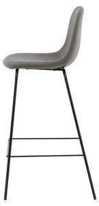 Tabouret de bar POLAR BS 1NOS Gris