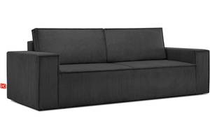 NAPI Sofa 3 Sitzer Schiefergrau - Breite: 244 cm