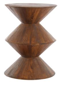 Table d'appoint LARUS Marron - 45 x 60 x 45 cm