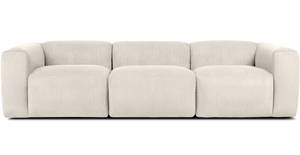 Einzelsofa BUFFO 5-Sitzer Creme - Breite: 290 cm