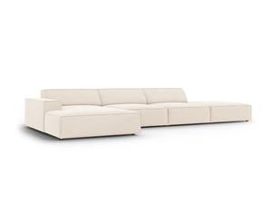 Ecksofa JODIE 5 Sitzplätze Beige