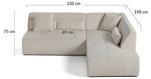 Ecksofa ONYX Hellgrau