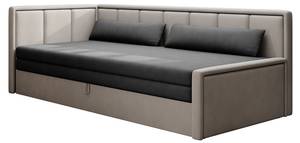 3-Sitzer Sofa Tius Grau - Textil - 214 x 77 x 82 cm