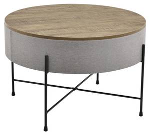 Table Basse Tauranga Gris - Métal - 60 x 40 x 60 cm