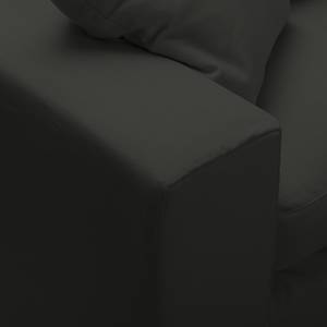 Sofa Kalum (3-Sitzer) Webstoff Anthrazit