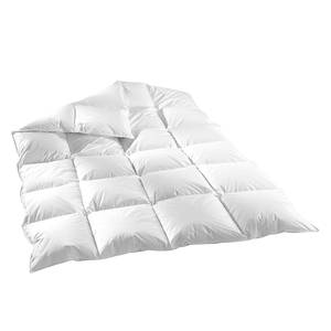 Couette à  cassettes Canada 155 x 220 cm - Couette toute-saison - 60% duvet, 40% plumes