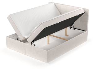 Boxspringbett Tari Beige - Breite: 140 cm