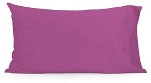 Basic Taie d'oreiller Rose foncé - Textile - 1 x 50 x 75 cm