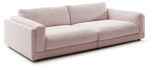 Big Sofa RAINA Pink - Breite: 254 cm - Textil