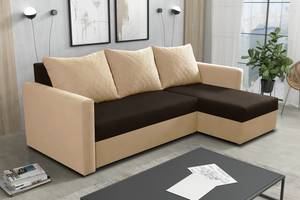 Ecksofa ANGLE Beige - Ecke davorstehend rechts