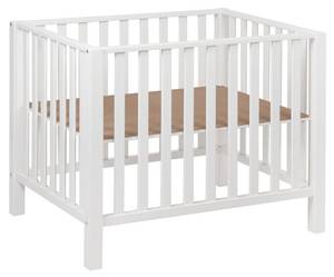 Parc pour bébé Mila Blanc - Bois manufacturé - 78 x 80 x 97 cm