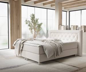 Boxspringbett Lavello Beige - Breite: 180 cm