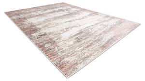 Tapis Core W9775 Cadre Ombragé Rose foncé - Matière plastique - Textile - 180 x 1 x 270 cm