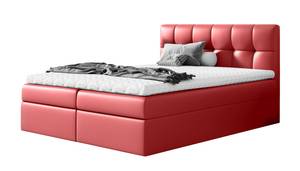 Boxspringbett RICKIE 140x200 ROT Rot