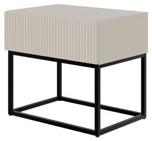 Table de chevet VELDIO Noir - Taupe