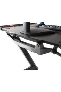 Gaming Desk Master LED Carbonoptik / Schwarz