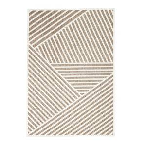 Teppich Modern Nori Lines Taupe - 80 x 150 cm