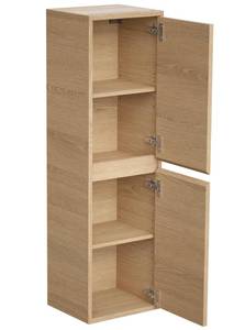 Badschrank ENOSEA Beige - Holzwerkstoff - 30 x 120 x 35 cm