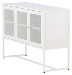 Vitrine MALLA SC120 2D Blanc - Métal - 120 x 80 x 40 cm