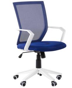 Chaise de bureau RELIEF Bleu - Bleu foncé - Blanc