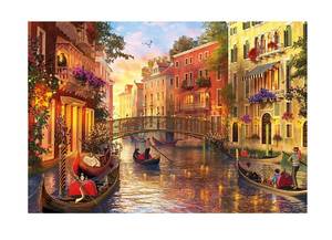 Puzzle Sonnenuntergang in Venedig Papier - 30 x 6 x 44 cm