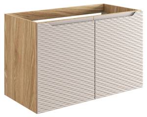 Schrank unter waschbecken OCEAN CUW90 2D Beige