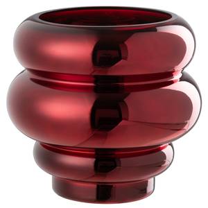 Bodenvase Holly Berry Rot - Glas - 20 x 20 x 20 cm