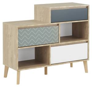 Kommode LARVIK Beige - Holzwerkstoff - 40 x 93 x 110 cm