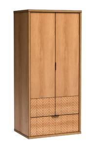 Schrank FELLIO Braun - Holzwerkstoff - 86 x 187 x 60 cm