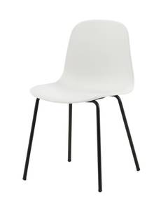 Chaise de salle à manger Artic lot de 2 Verre blanc