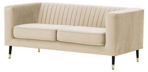 Zweisitzer-Sofa Slender Creme