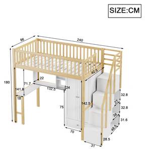 Hochbett GownBuchAttic Ⅰ Beige