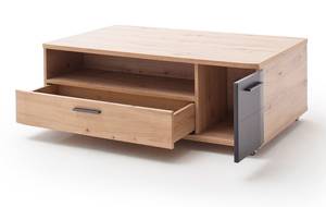 Couchtisch Claas 12 Braun - Holzwerkstoff - Kunststoff - 115 x 42 x 70 cm