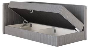 Boxspringbett MITTO CONTI Grau - Breite: 120 cm - H2