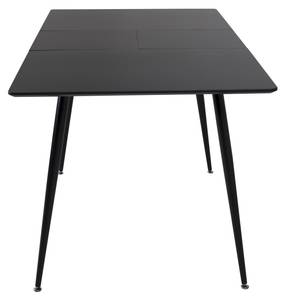Table à manger SILAR DT90 Noir - Bois manufacturé - 90 x 76 x 120 cm