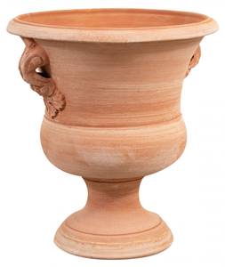 Schale Vase TERRACOTTA TOSCANA Braun - Keramik - Stein - 47 x 53 x 47 cm