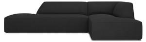 Ecksofa RUBY 4 Sitzplätze Schwarz