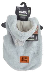 Hundejacke Shira II Grau - Kunststoff - Textil - 48 x 3 x 35 cm