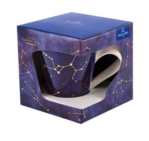 Tasse Schütze NewWave Stars Blau - Weiß - Porzellan - 10 x 12 x 13 cm