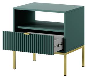 Table de chevet AVON NS54 1D Vert brillant - Vert