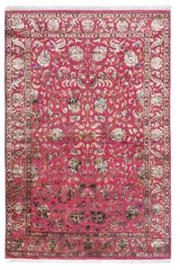 Designer Teppich - 290 x 196 cm - rosa Pink - Kunststoff - 196 x 1 x 290 cm