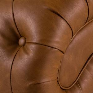 Chaiselongue Boheme Antiklederlook - Cognac