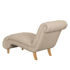 Chaise longue Boheme Tissu - Cappuccino