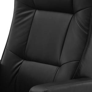 Fauteuil de direction Balvano Imitation cuir - Noir