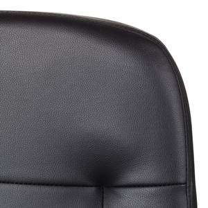 Fauteuil de direction Elana Imitation cuir - Noir