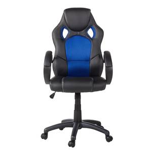 Sedia gaming Livaro similpelle / mesh - Nero / Blu