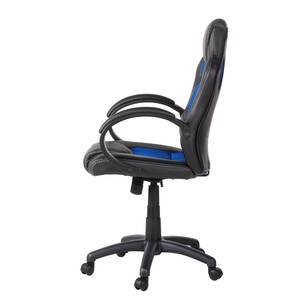 Sedia gaming Livaro similpelle / mesh - Nero / Blu