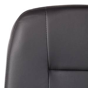 Fauteuil Otego Imitation cuir - Noir