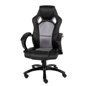 Fauteuil de direction Racing Noir / Gris